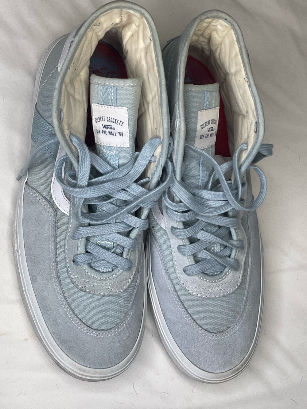 Vans Skate (Pro) Gilbert Crockett Hi Light Blue/White Men’s Size 10.5/Women’s 12